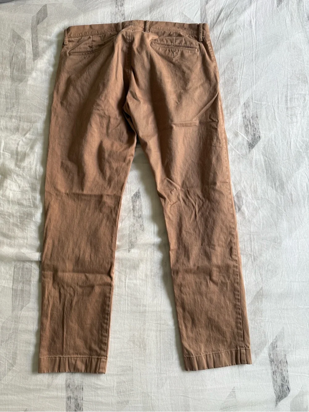 J. Crew Men's Chino Pants in Warm Tan